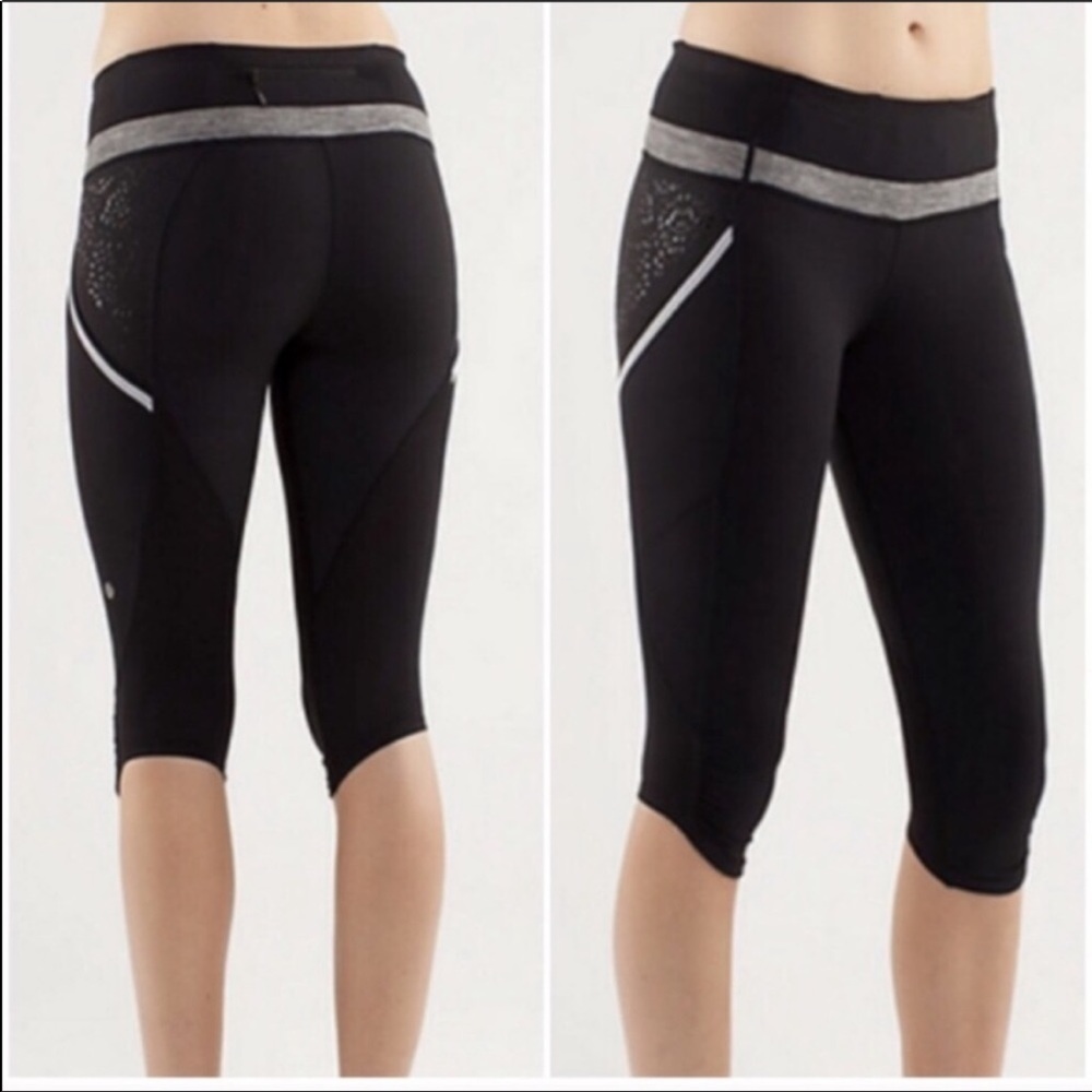 Lululemon Run a Marathon Crop Leggings 6